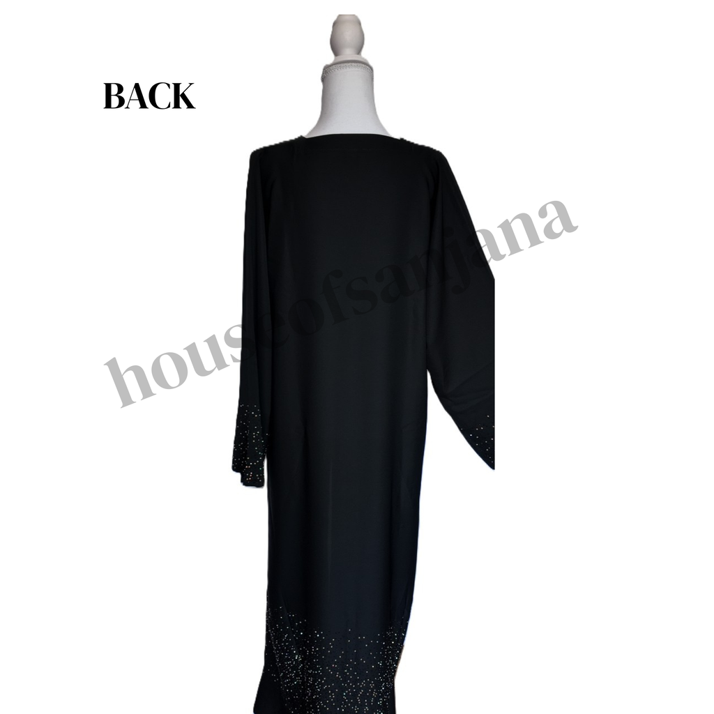 Midnight Crystal Abaya