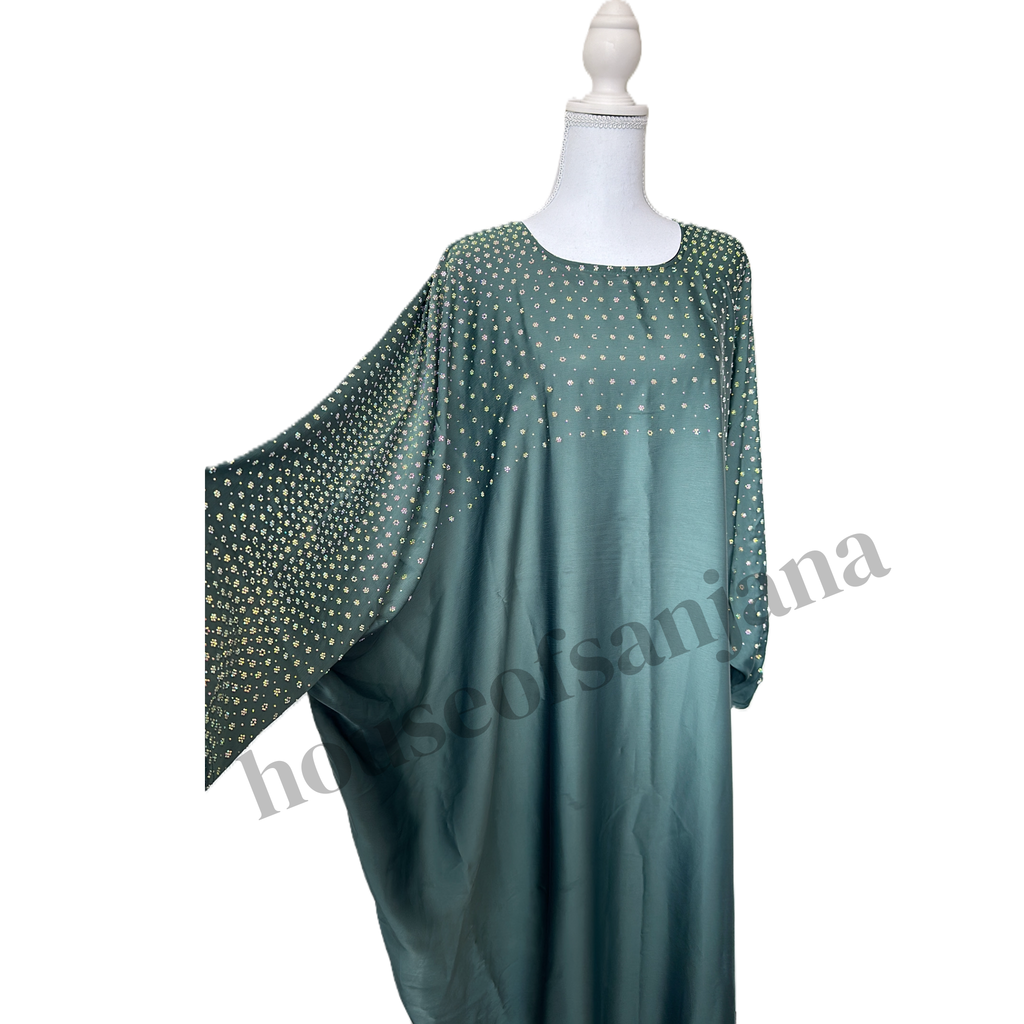 Crystal Embellished Statement Abaya