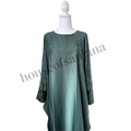 Diamante Detailed Batwing Abaya