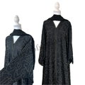 Sparkly Black Diamante Abaya